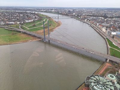 Blick über Düsseldorf